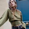 Layla™ Cropped Knit Sweater