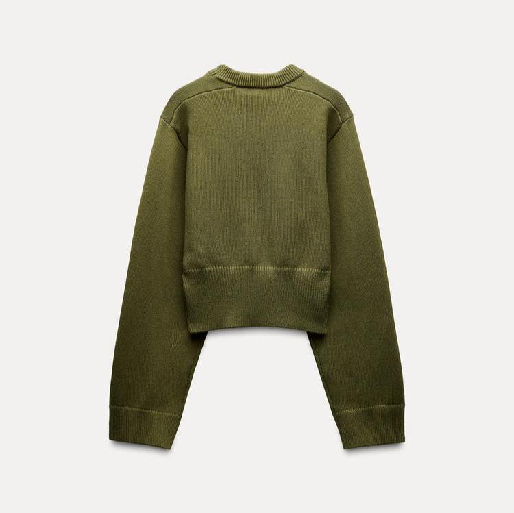 Layla™ Cropped Knit Sweater