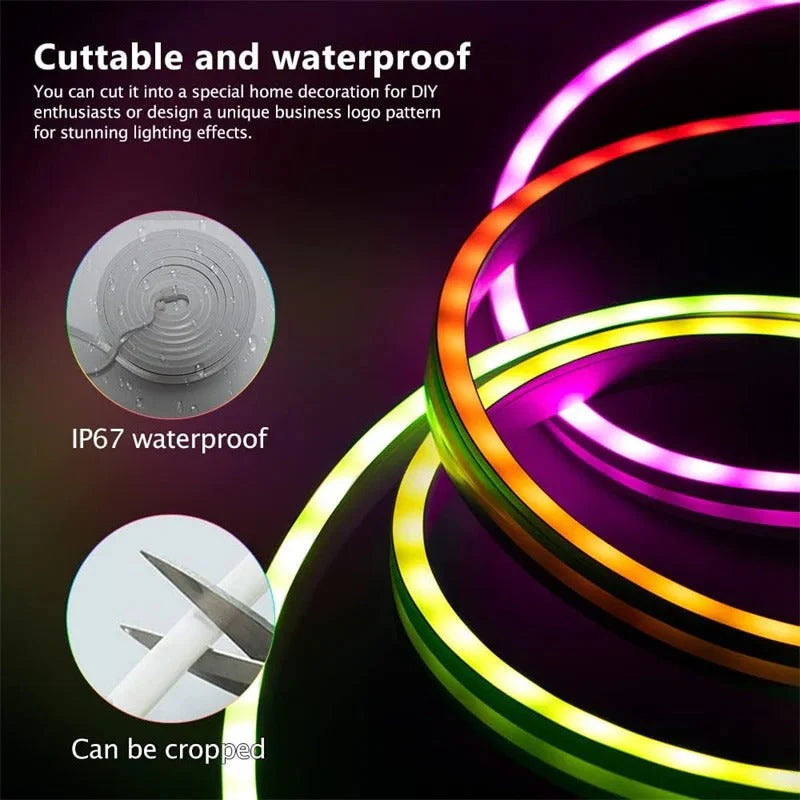 50% OFF🔥 I NeonGlow™ Flexible Neon LED Strip
