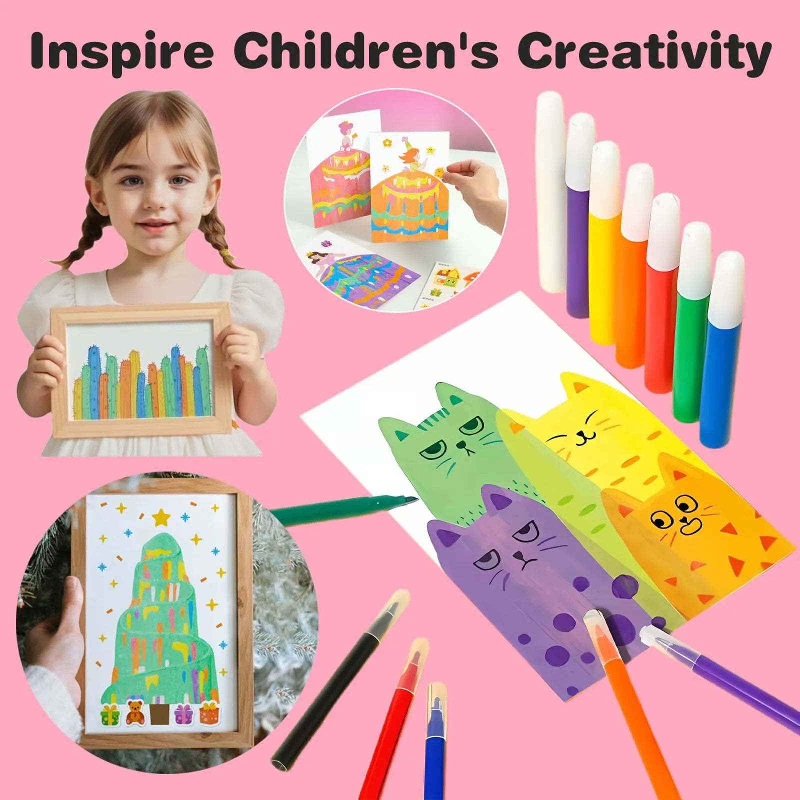 50% OFF🔥 I ScrapeArt™ DIY Rainbow Scratch Art Kit