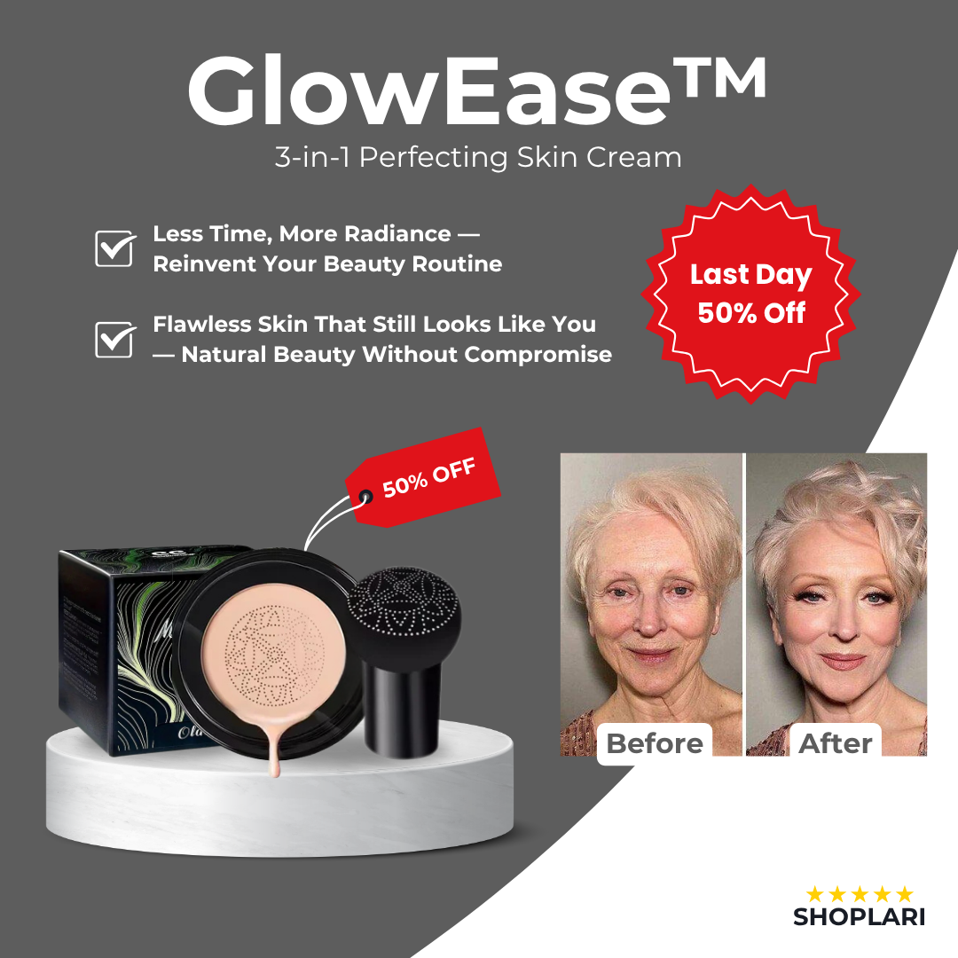 Last Day – 50% Off | GlowEase™ 3-in-1 Perfecting Skin Cream