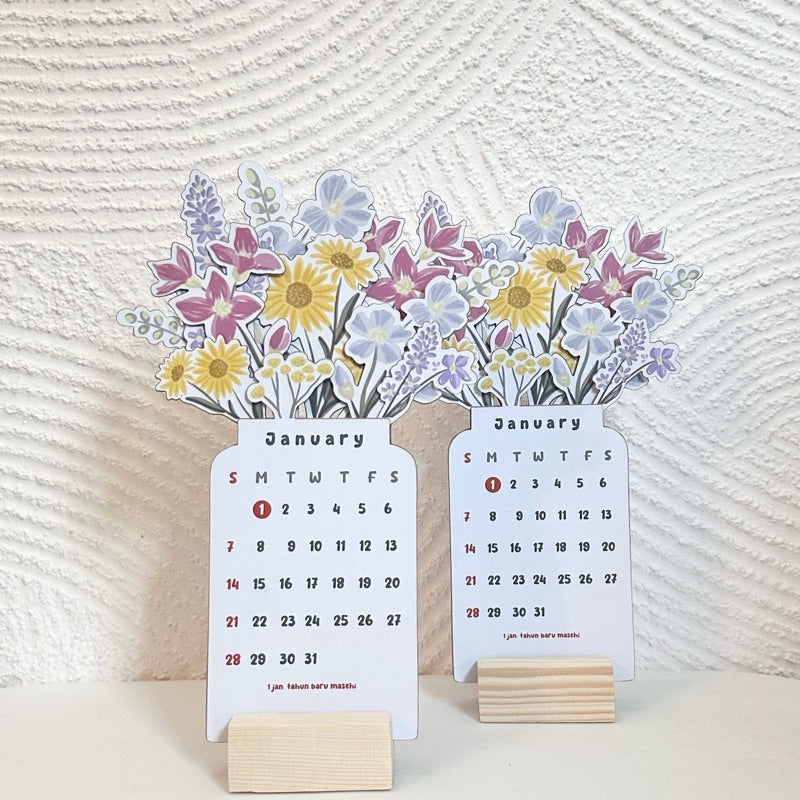 Bloomy Flowers Calendar (2025)