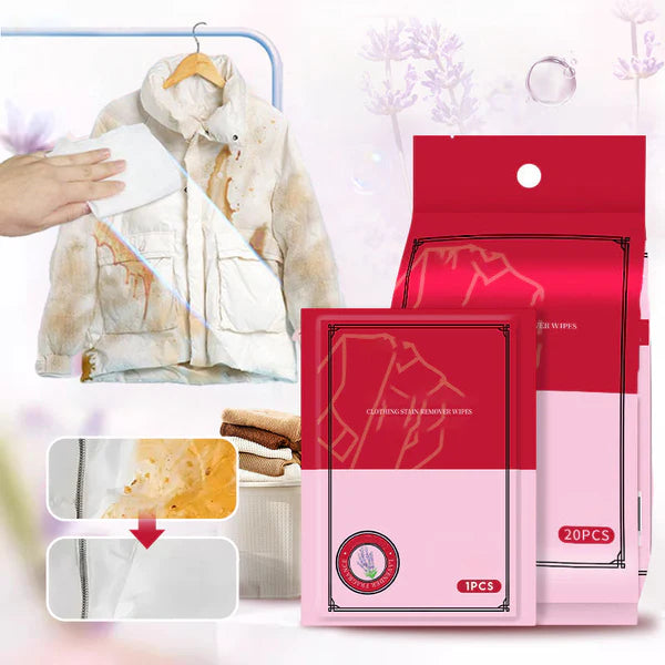 FloralClean™ Stain Removal Wipes
