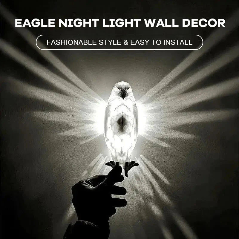 GlowSphere™ Owl and Eagle Wall lamps