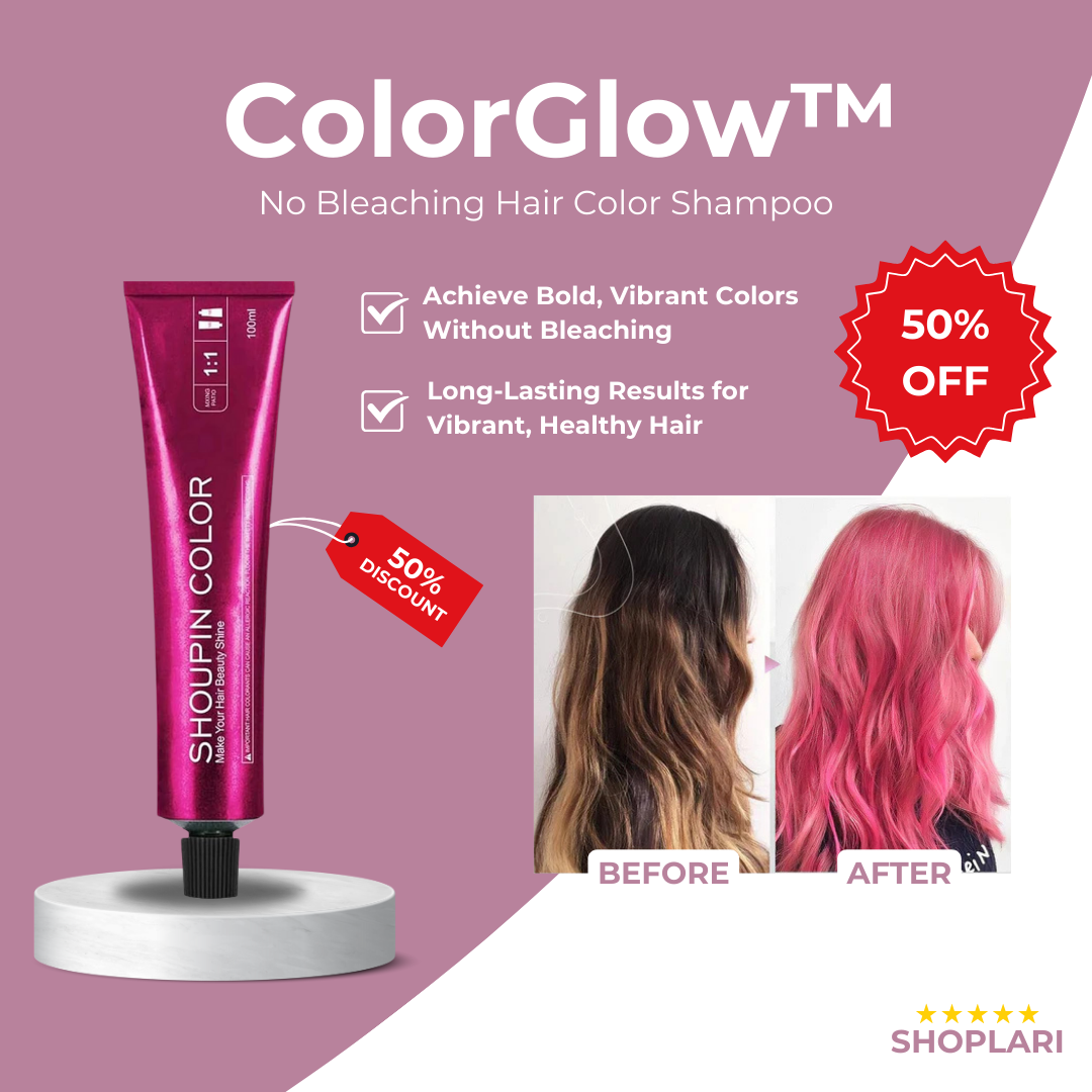 Last Day 50% OFF🔥 | ColorGlow™ Long-Lasting Color, No Bleaching!