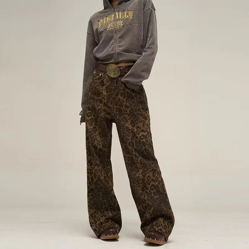 Leopard Jeans