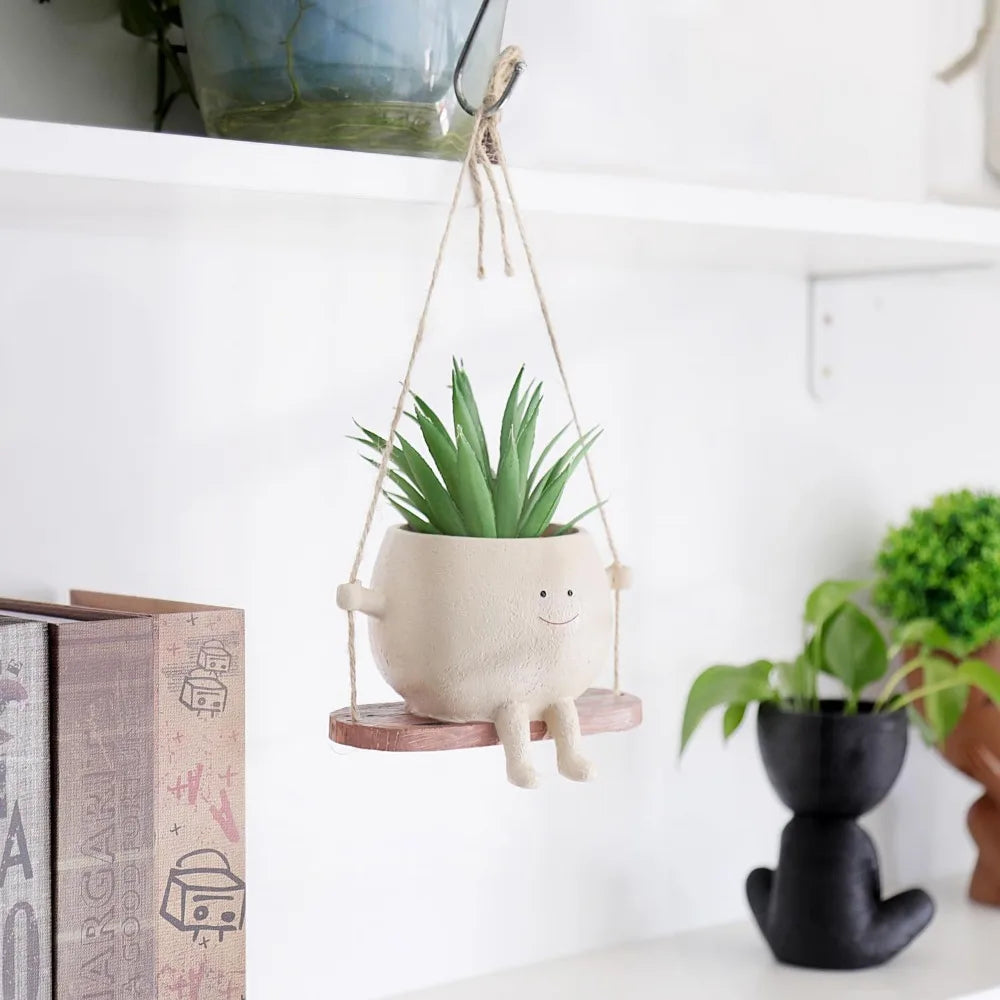 JoyPots™ Swinging Smiley Pot