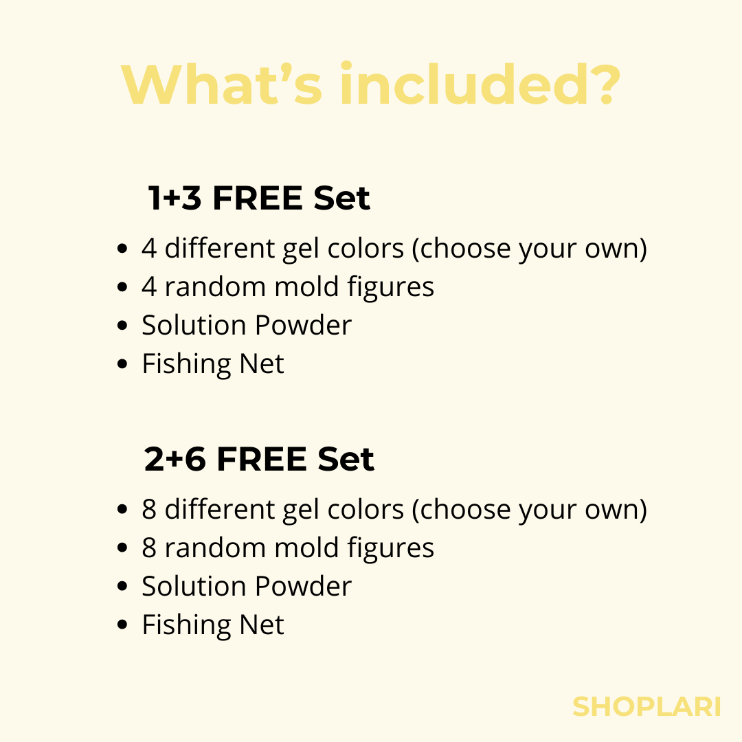 HydroGlow™ DIY Magic Water Gel Set I 1+3 FREE