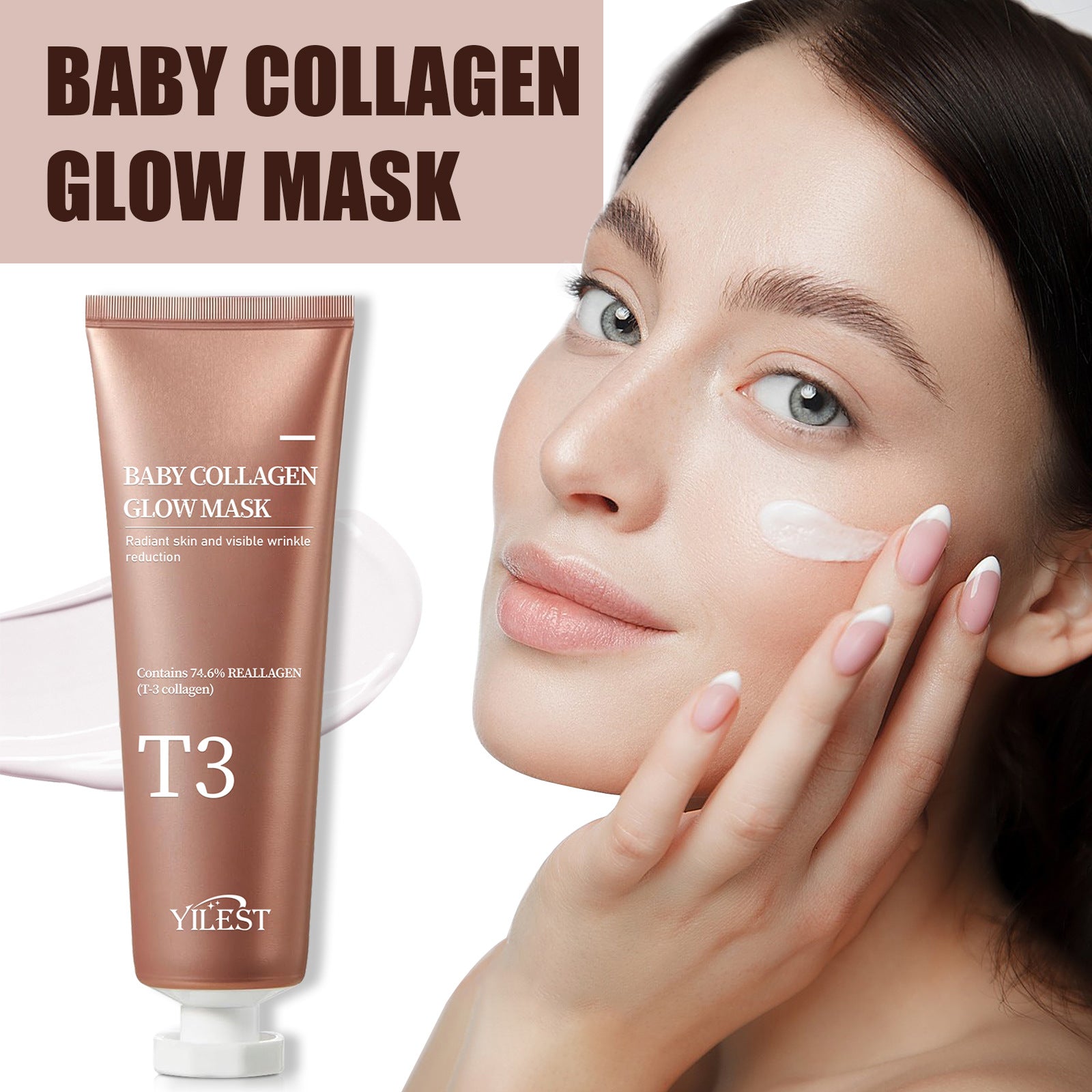 BrightenMask™ Baby Collagen Glow Mask
