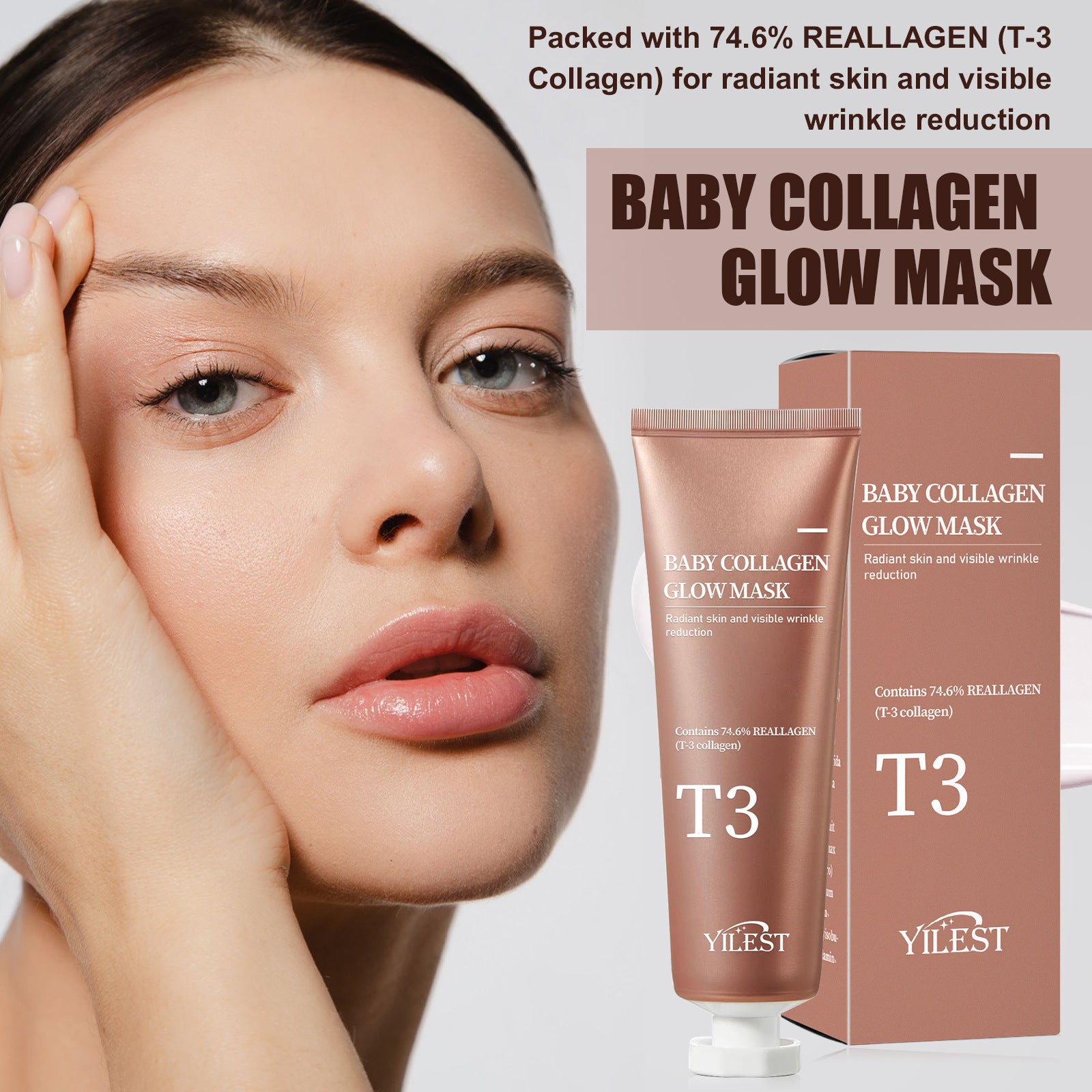 BrightenMask™ Baby Collagen Glow Mask