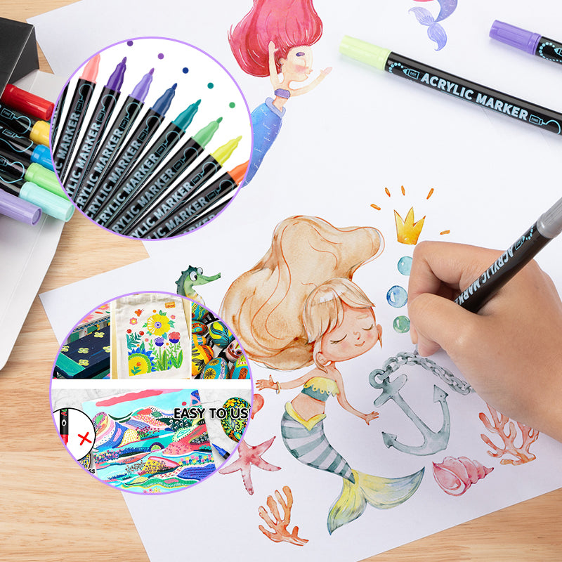 SurfaceFlow™ Acrylic Marker Set