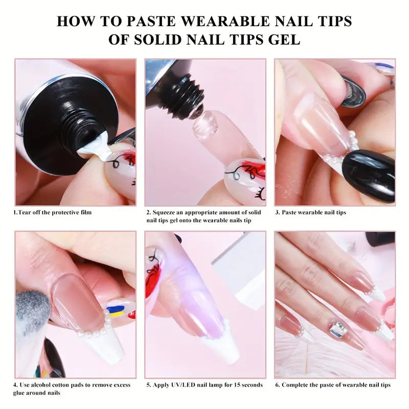 NailGlam™ Nail Tips Gel