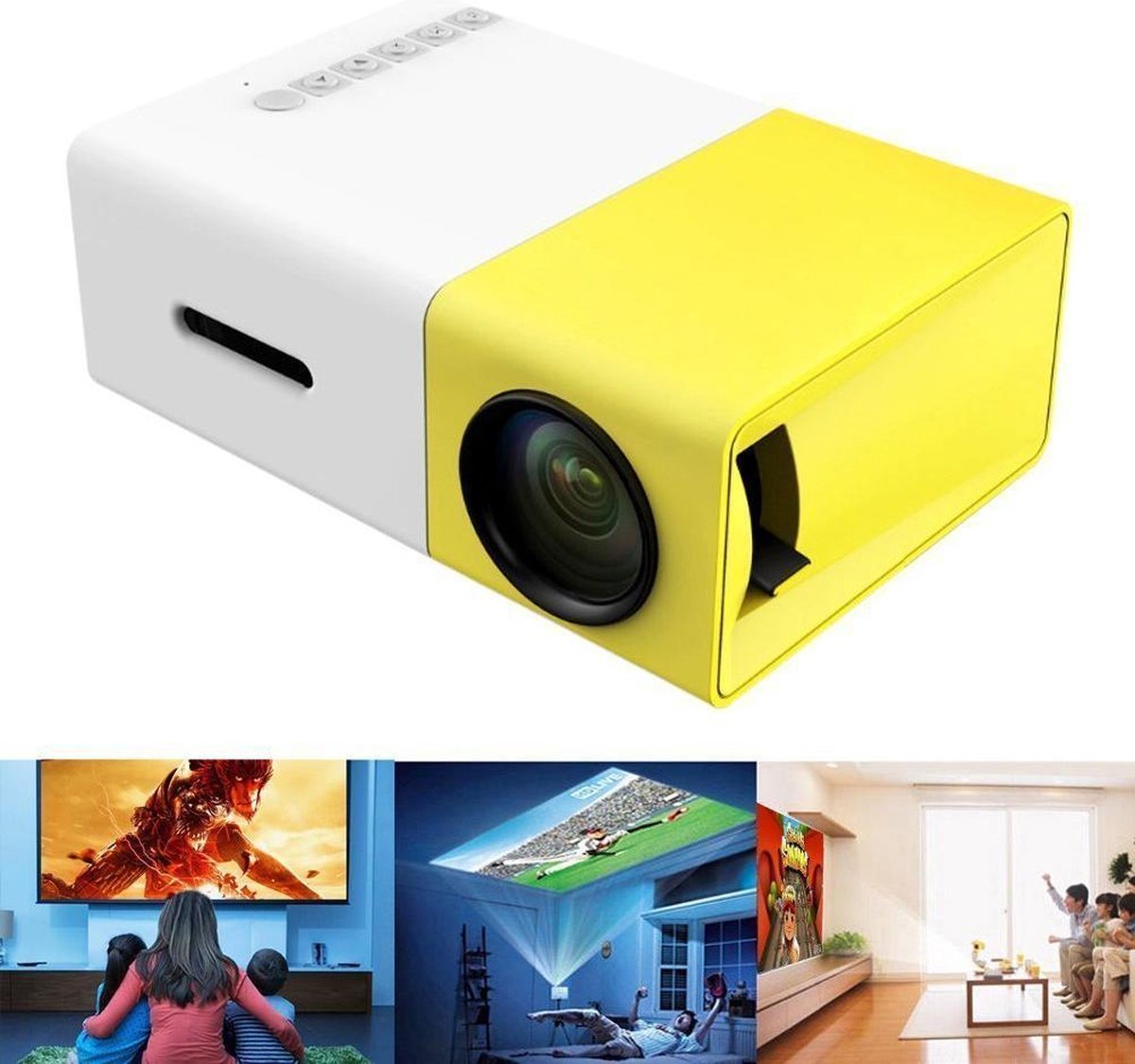 HomeFlix™ Magic Mini Projector