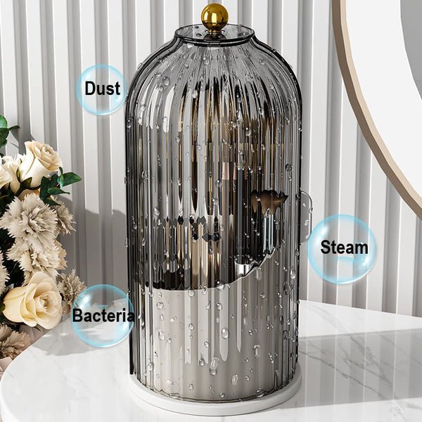 SpinGlam™ Rotating make-up brush organizer