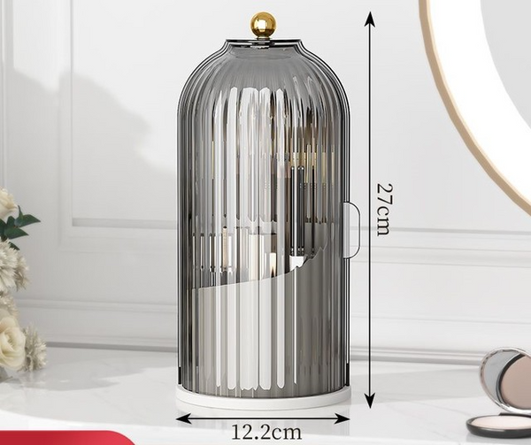 SpinGlam™ Rotating make-up brush organizer