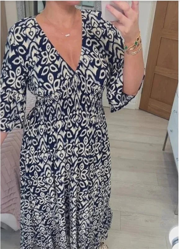 🔥LAST DAY 70% OFF🔥 I V-neck floral dress