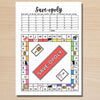 Saveopoly™ Journal Game