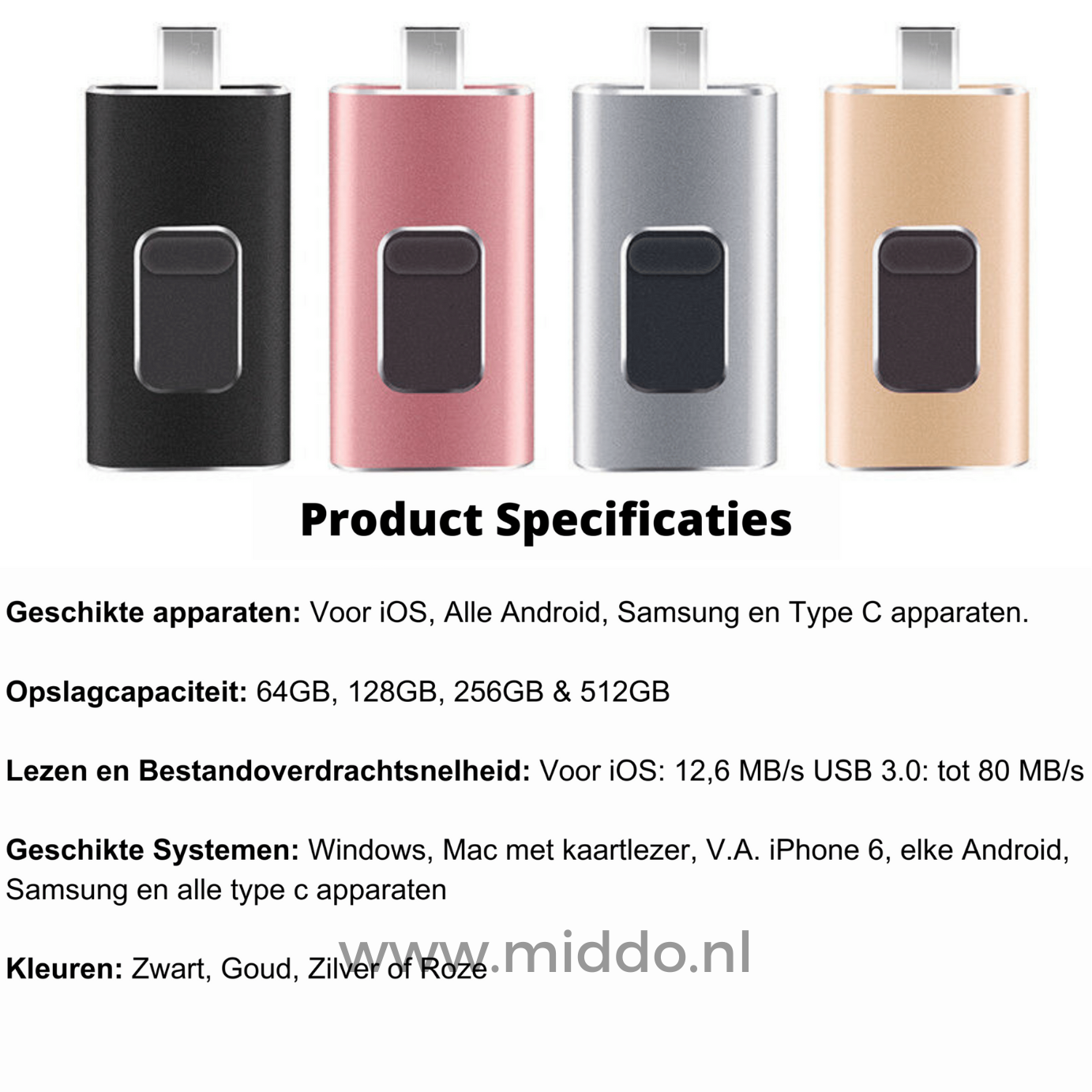FlexiDrive™ Universal Flash Drive