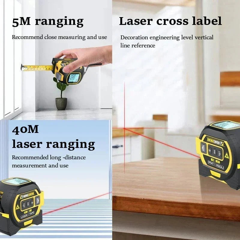 EasyMeasure™ Laser Tape Measuring