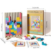 BrainBloom™ Wood Stacking Game