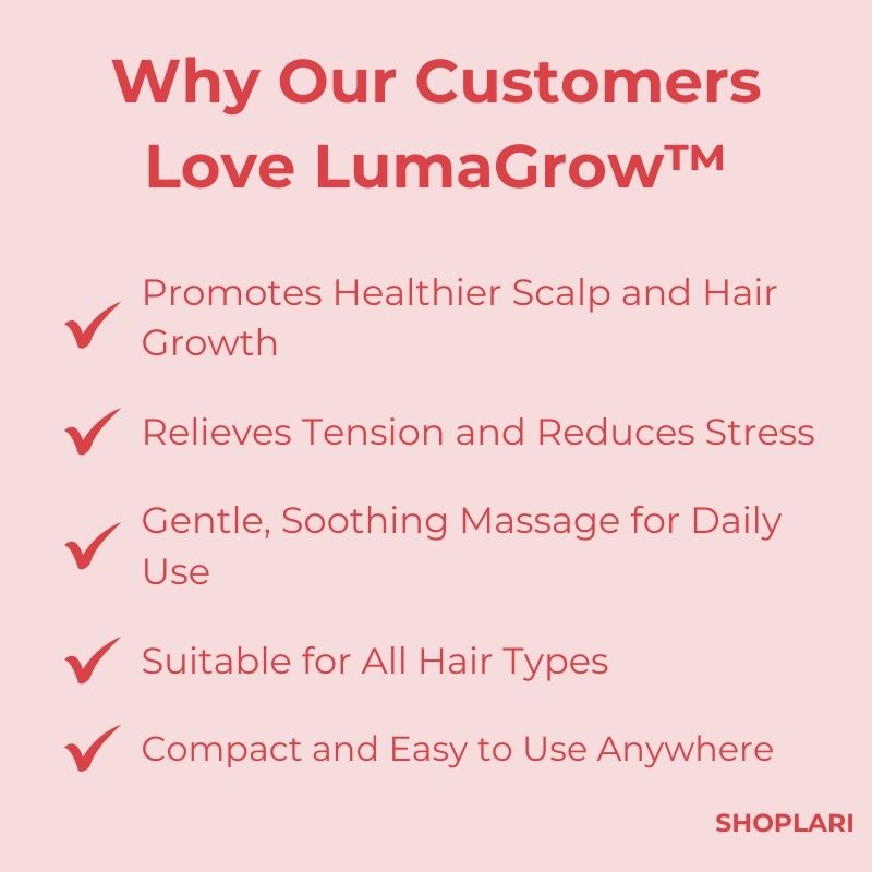 50% OFF🔥 I LumaGrow™ Scalp Massager