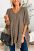 Claire™ V-neck Poncho Sweater