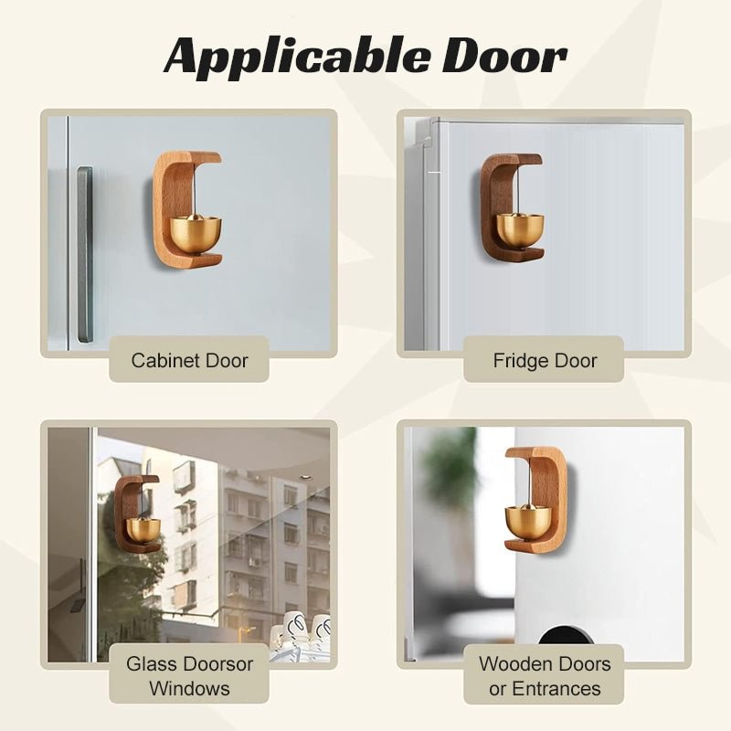 BreezeCharm™ Wind Chime Doorbell