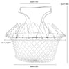 CrispEase™ Foldable Fry Basket