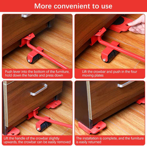 GlideForce™ Furniture Lifter Set