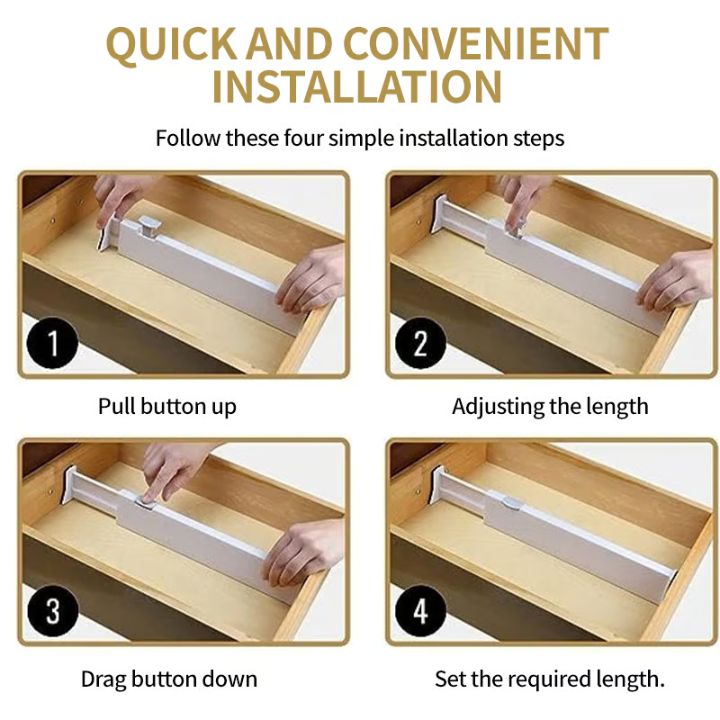 DrawerFlex™ Adjustable Organizer