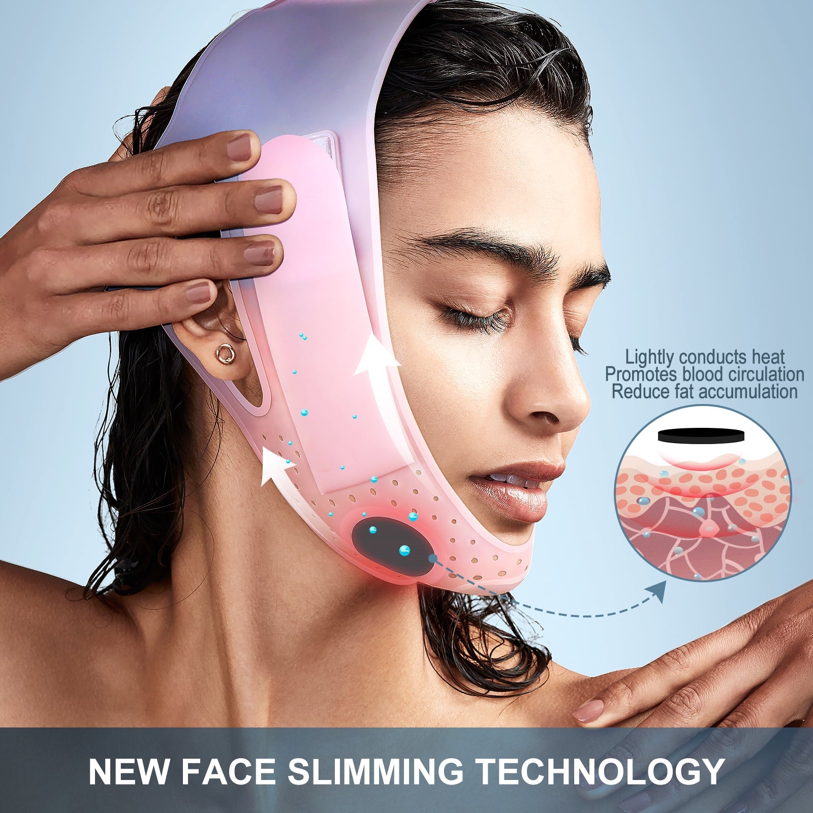 SlimFace™ Double Chin Straps