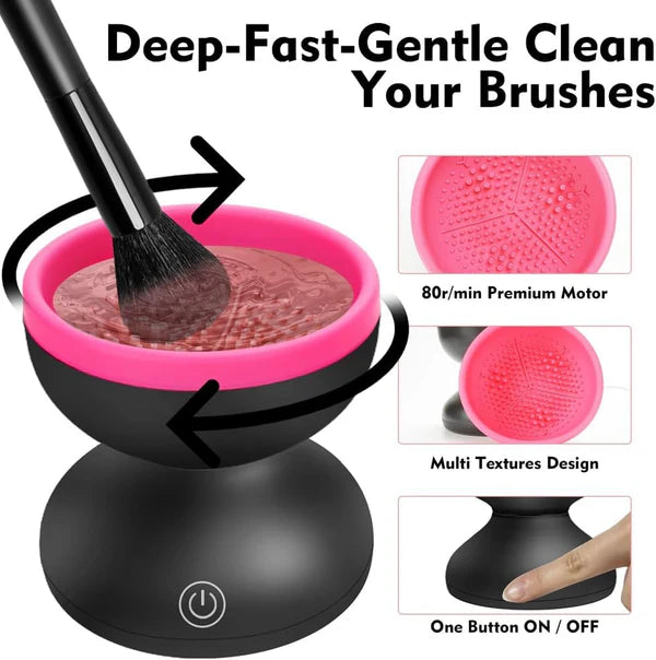GlamClean™ Makeup Brush Cleaner