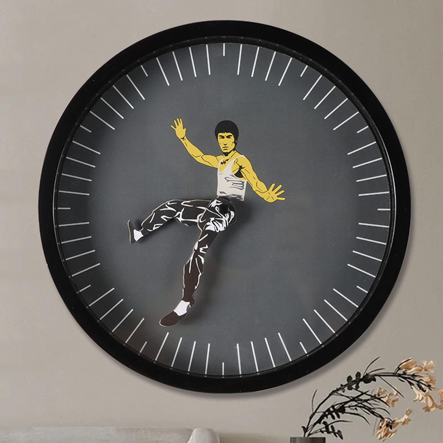 Bruce Lee Wall Clock