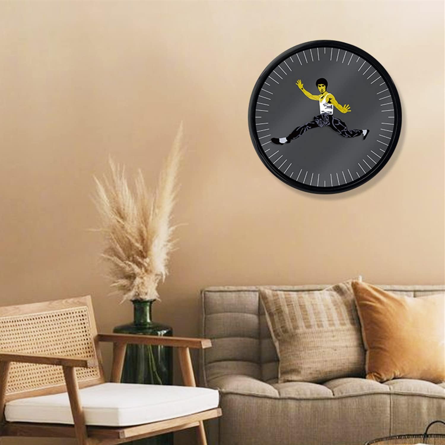 Bruce Lee Wall Clock