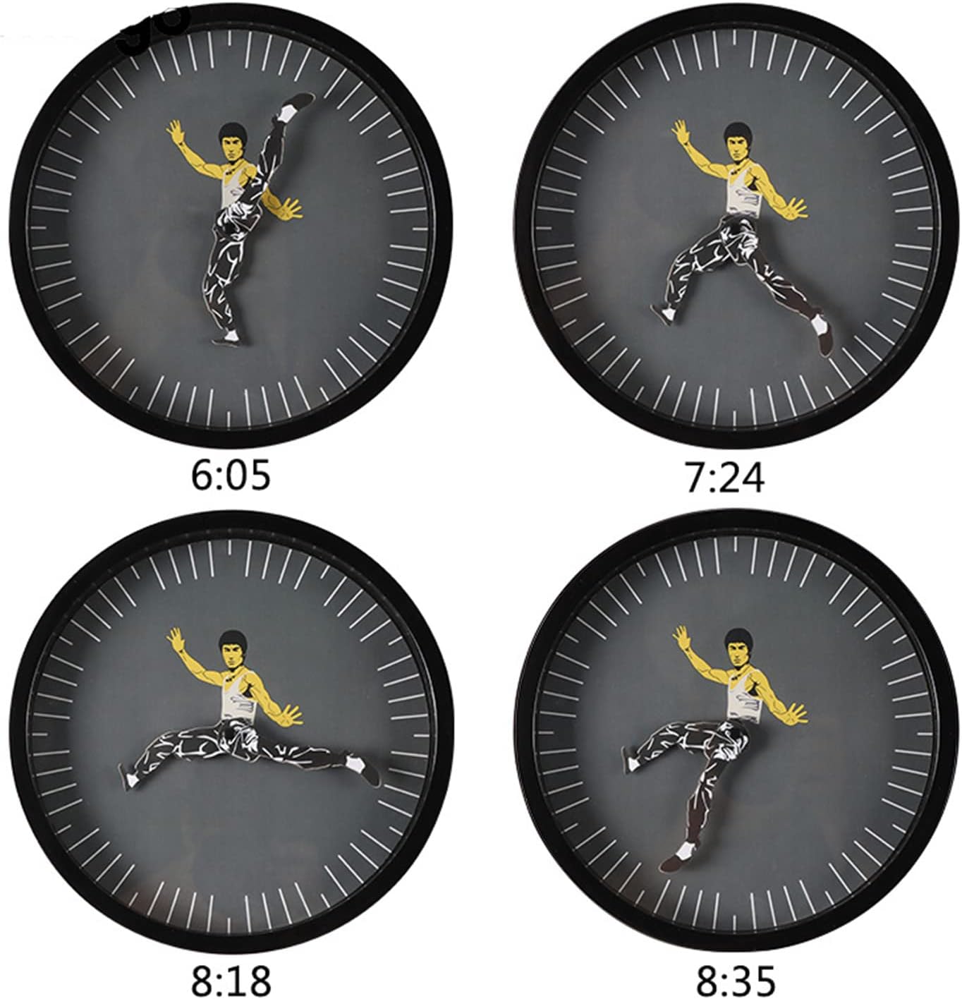 Bruce Lee Wall Clock