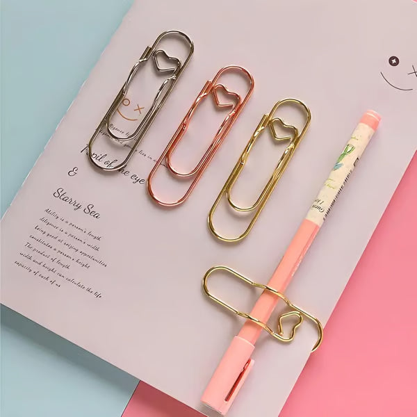 CharmClip™ Heart Pen Clips