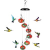 ChimeBloom™ Charming Wind Chimes Hummingbird Feeder