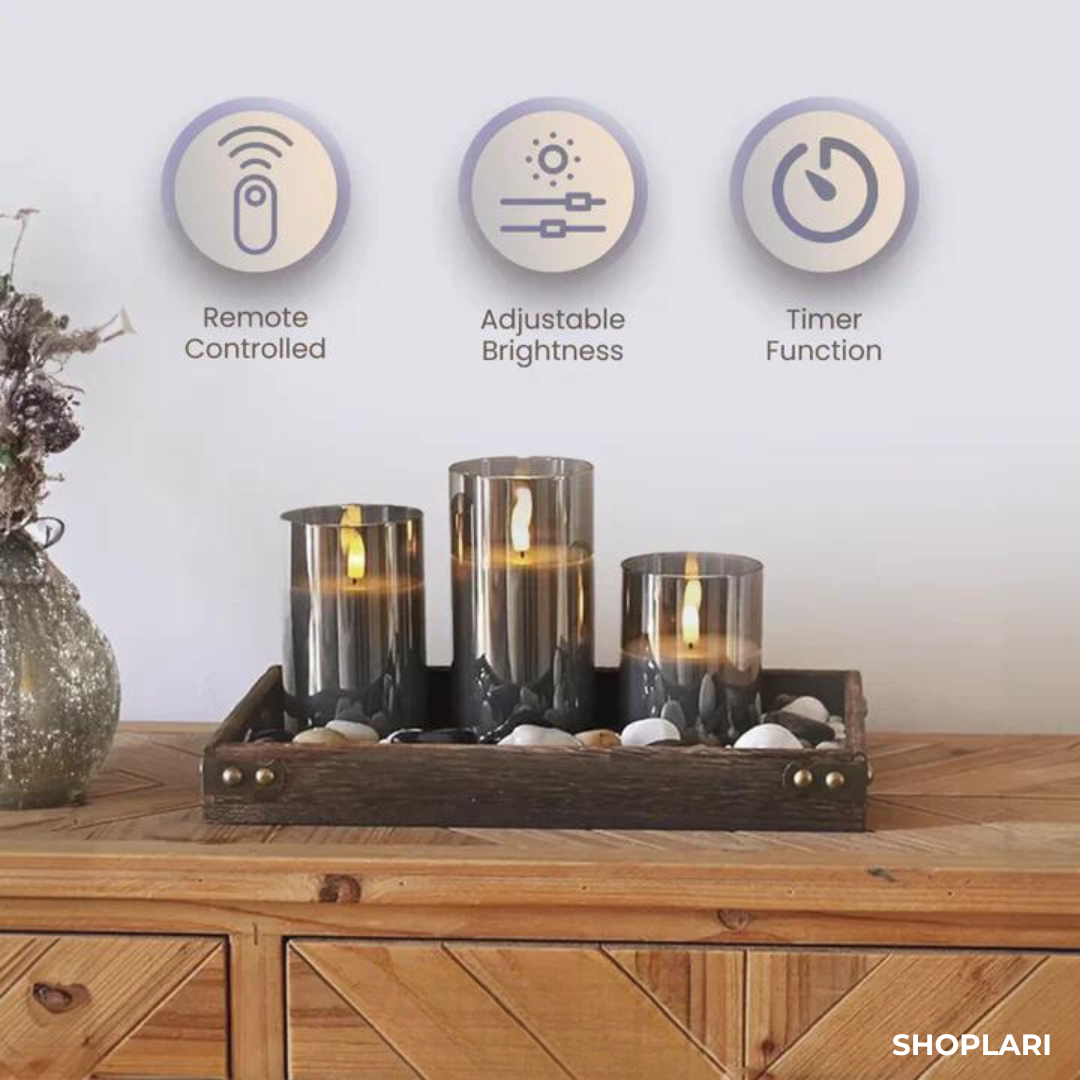 AuraGlow™ LED Candle Set I  Last Day 50% OFF🔥