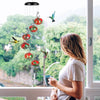 ChimeBloom™ Charming Wind Chimes Hummingbird Feeder