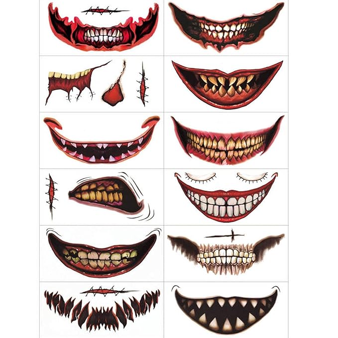 6+6 FREE🔥 I GhostStix™ Halloween Tattoo Stickers