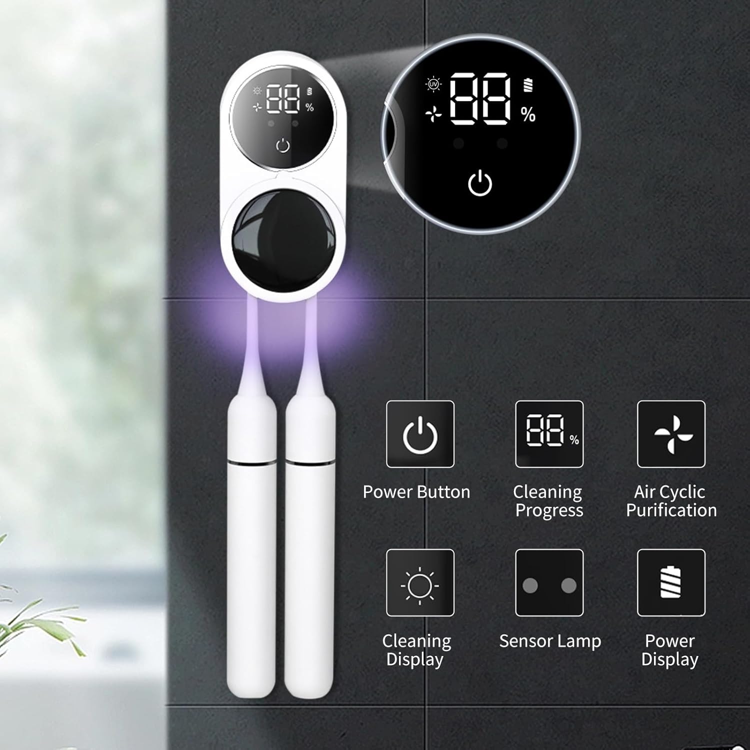 PureTouch™ Toothbrush Sanitizer