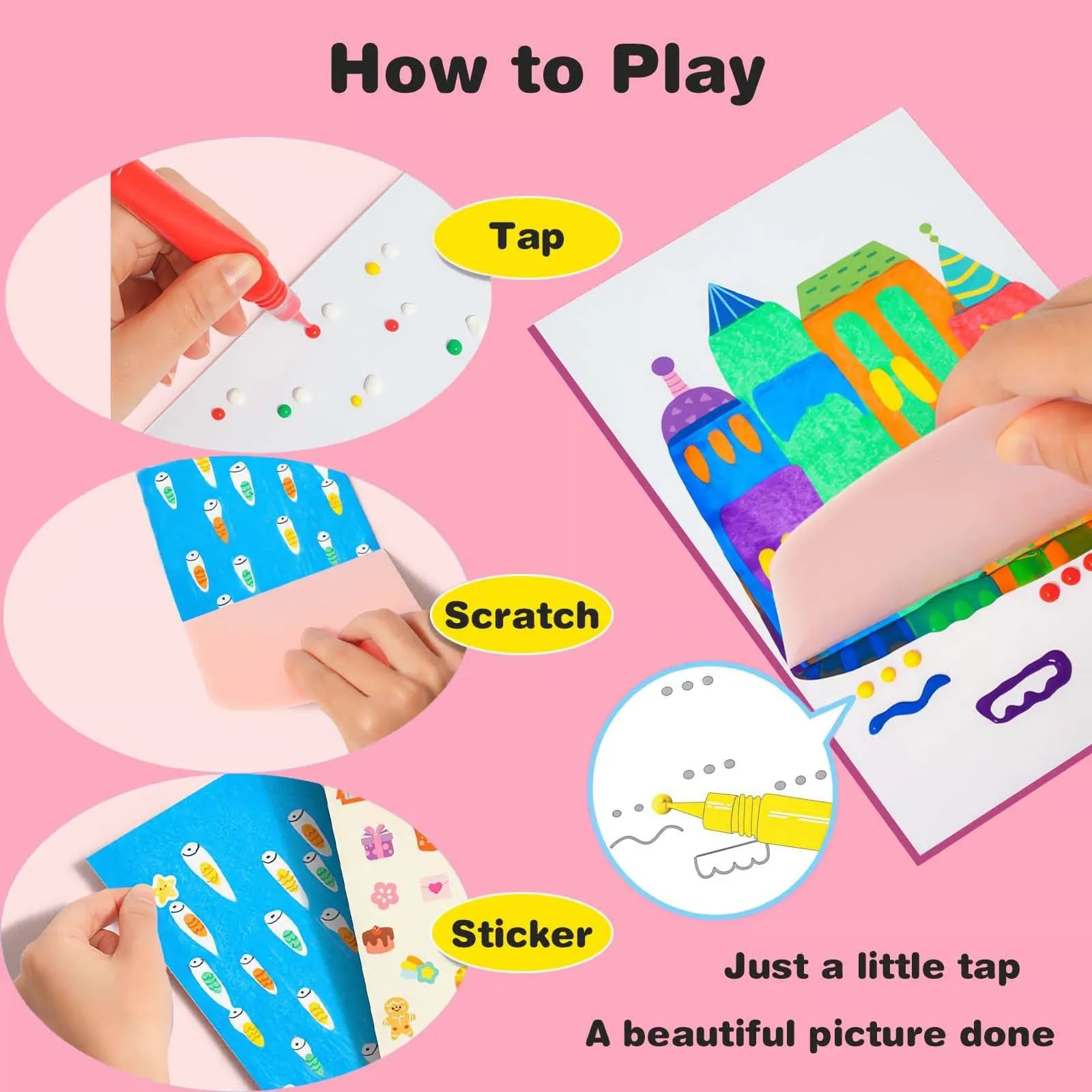 50% OFF🔥 I ScrapeArt™ DIY Rainbow Scratch Art Kit