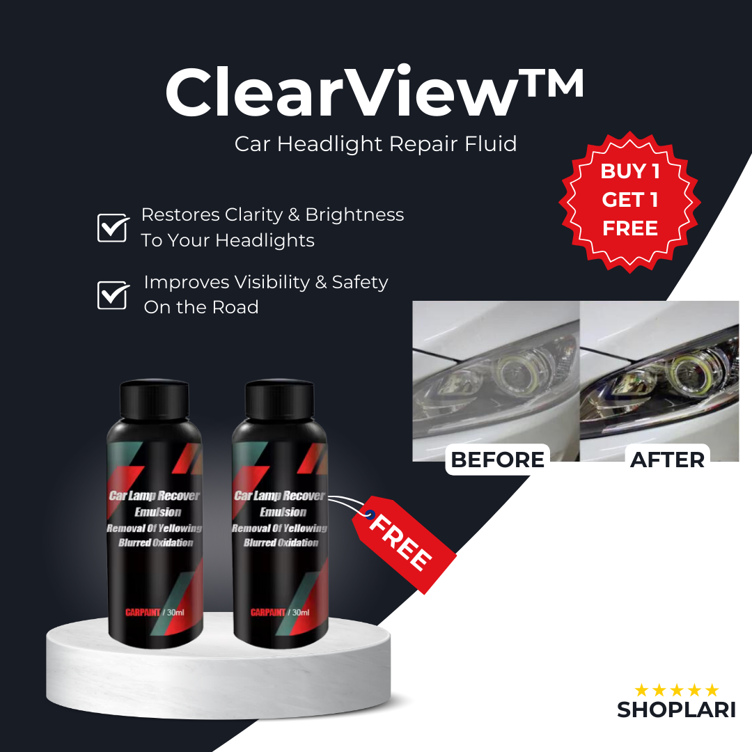 Last Day 1+1 FREE🔥 | ClearView™ Headlight Repair Fluid