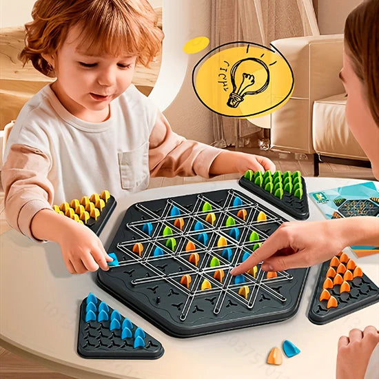 50% OFF I BrainGrid™ Chain Triangle Chess Game