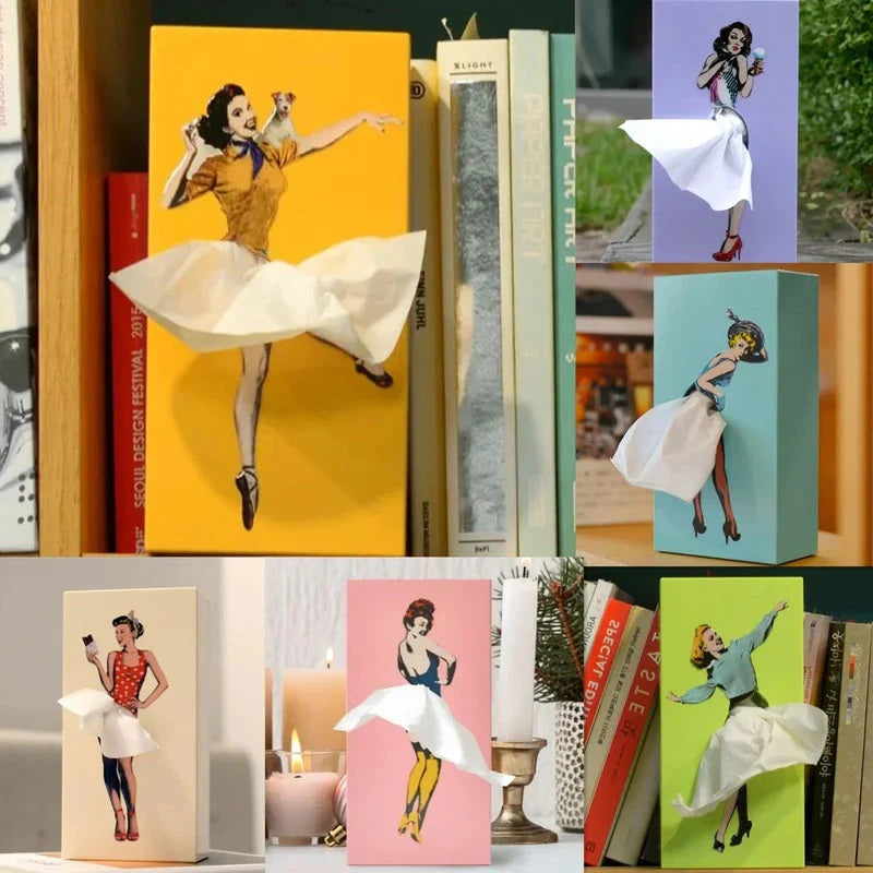 WhimsyBox™ Skirt Tissue Box