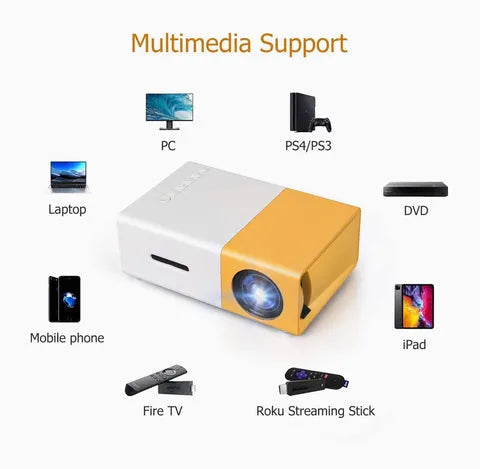 HomeFlix™ Magic Mini Projector