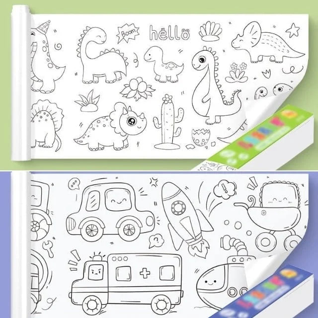 ExploreArt™ Children's Drawing Roll
