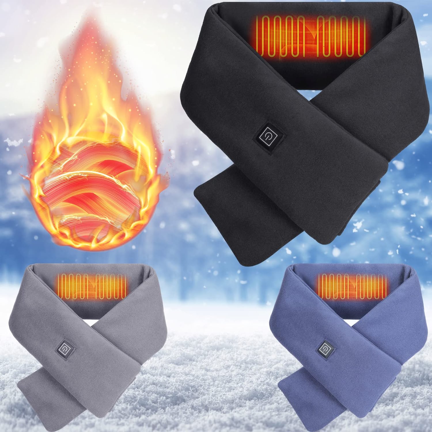 BlissHeat™ Electric Heating Scarf