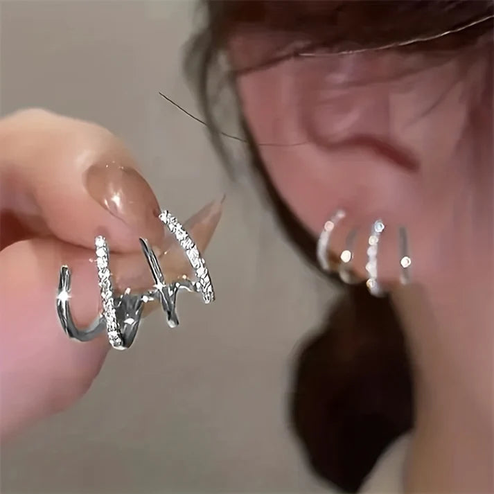 ShineCrystals™ Cat Claw Earrings