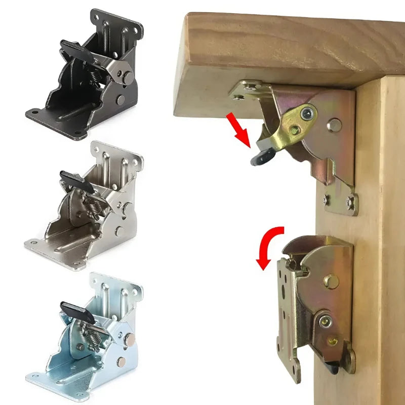 EasiHinge™ Self-Locking 90° Hinges 1+1 Free Deal